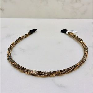 🆕 Brown shiny Headband #6